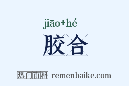 胶合是什么意思的图片
